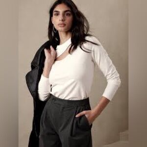 NWT Banana Republic Cut Out Top